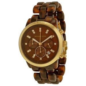 Michael Kors Tortoise Watch- MK5216